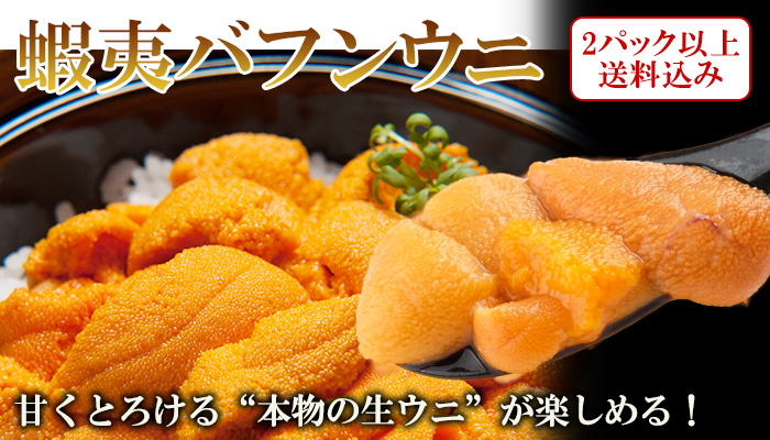 蝦夷バフンウニ