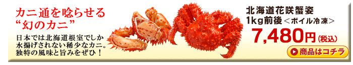 北海道花咲蟹