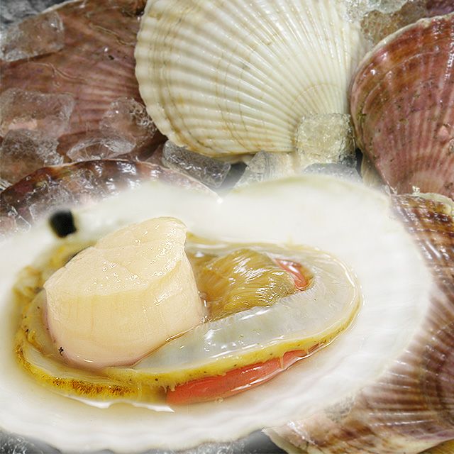 食品 ぴろん様専用活ホタテ2箱
