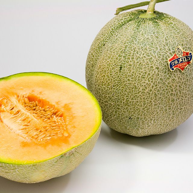 【共撰】夕張メロン（秀品）大玉1.6kg前後×1玉