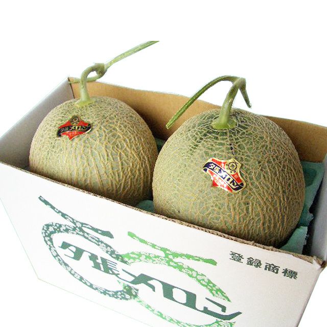  【共撰】夕張メロン（秀品）大玉1.6kg前後×2玉