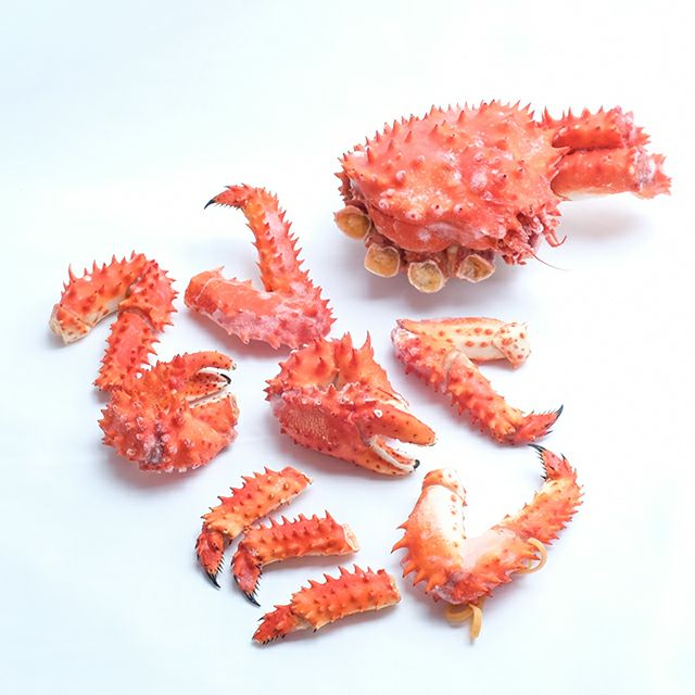 【セール】北海道産花咲蟹姿650g前後＜ボイル冷凍＞