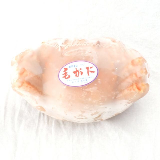 枝幸産毛ガニ姿650g前後＜ボイル冷凍＞