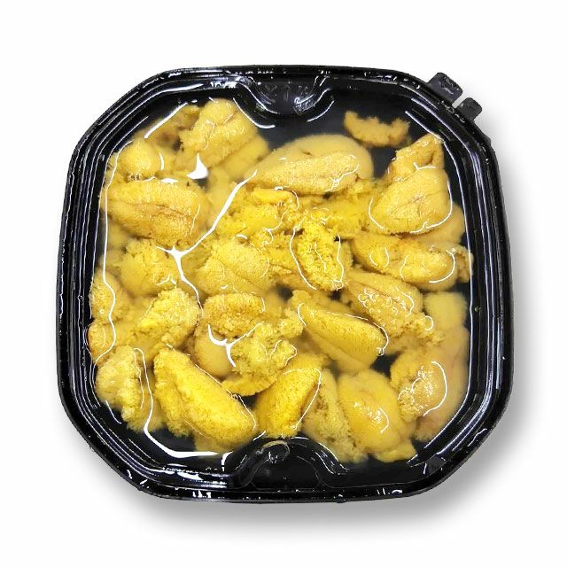 北海道産キタムラサキウニ塩水パック100g×3