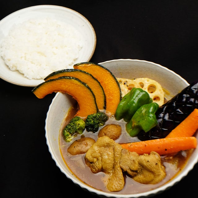 saihok「北海道産合鴨」スープカレー