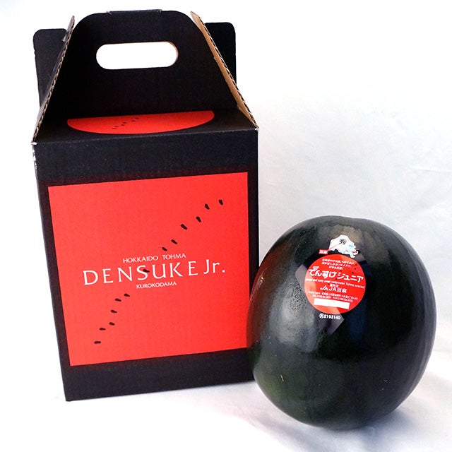 でんすけジュニア(黒小玉西瓜)秀品5Lサイズ