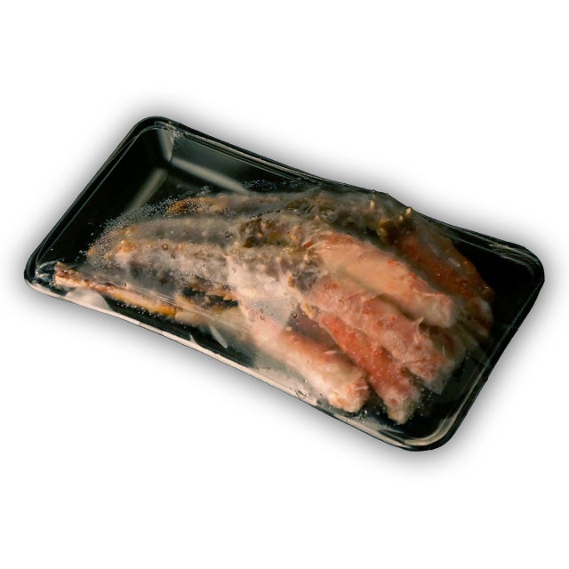 北海道産本タラバかにしゃぶ500g(足先付10本前後)＜生冷凍＞
